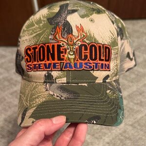 Stone Cold Steve Austin Camo Cap
